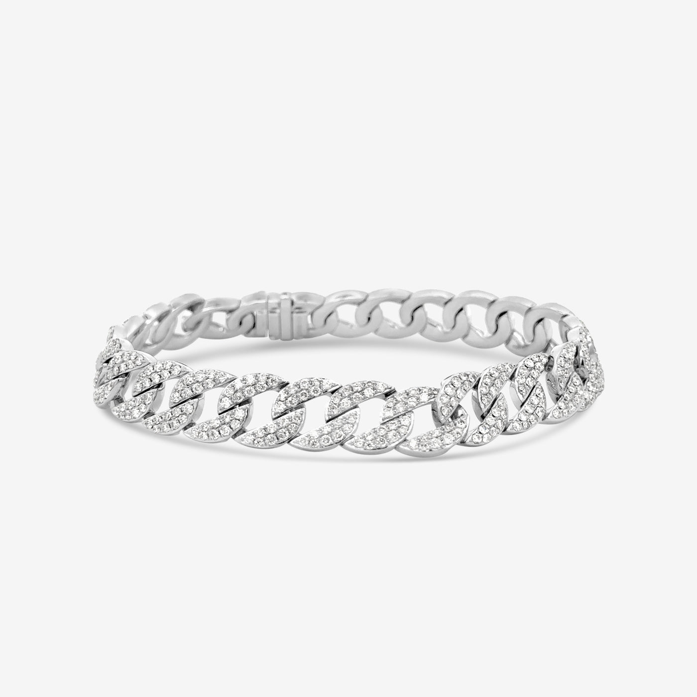 diamond covered Havana link bracelet