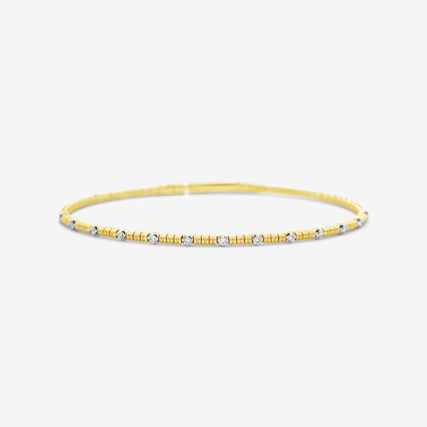 diamond flex bangle bracelet