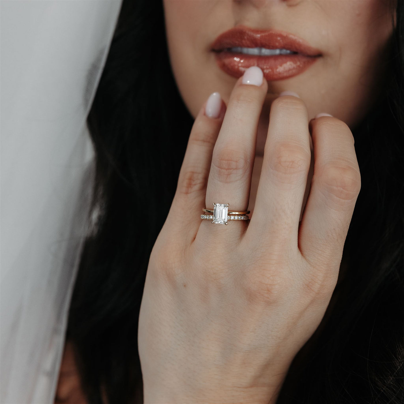 1.5 carat emerald cut diamond engagement ring