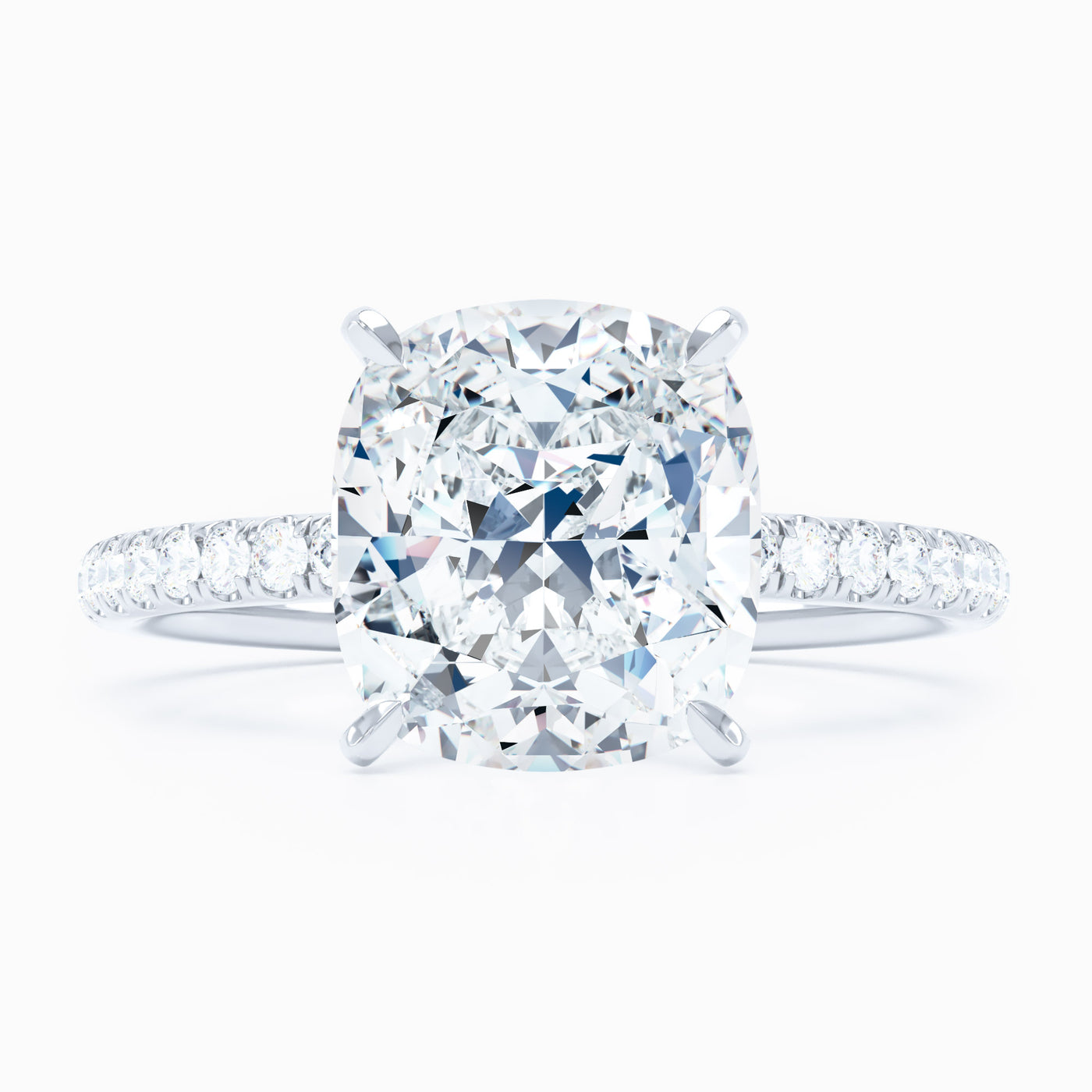 Salute Square Cushion Engagement Ring