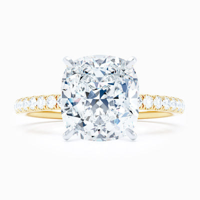 Salute Square Cushion Engagement Ring