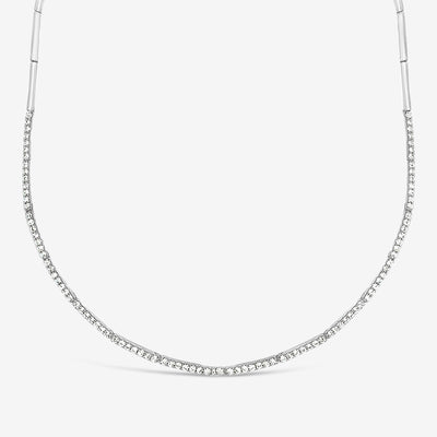 0.75CT Flex-Bar Diamond Tennis Necklace