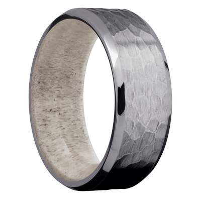 Lashbrook - Tantalum + Hammer , Polish Finish + Antler
