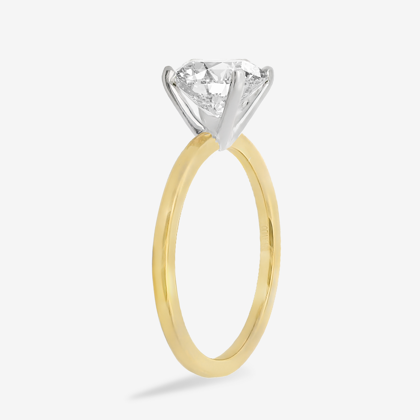 1.30CT Natural Diamond Perfect Solitaire Classic Oval Engagement Ring