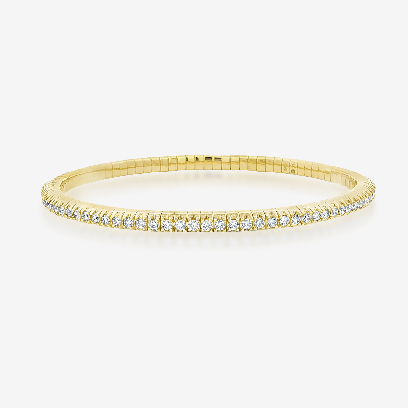 1.80CT Diamond Eternity Flex Bangle Bracelet