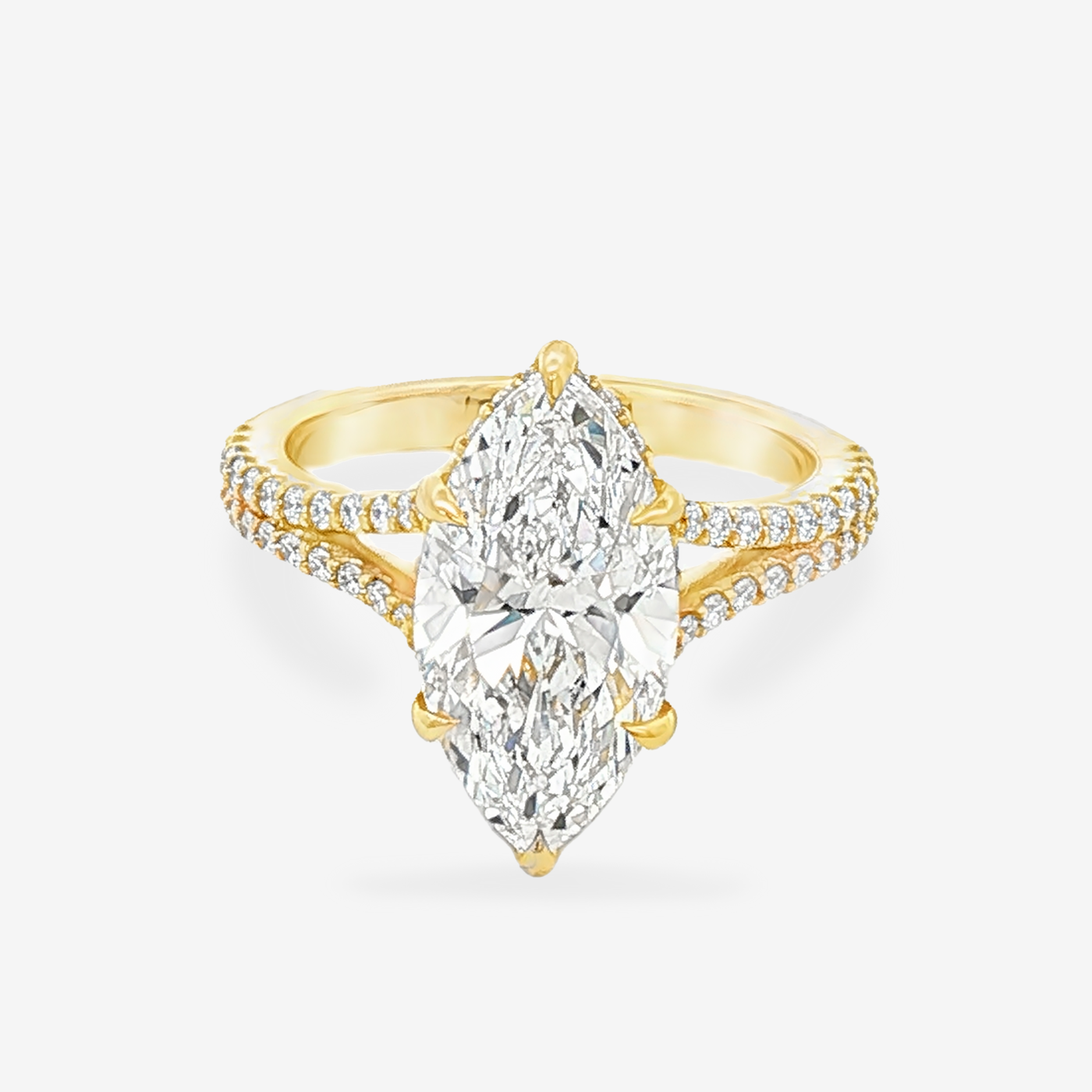 Splits Engagement Ring