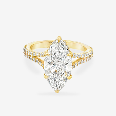 Splits Engagement Ring