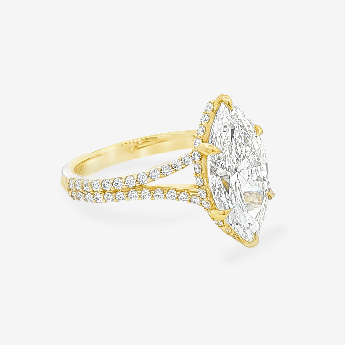 Splits Engagement Ring
