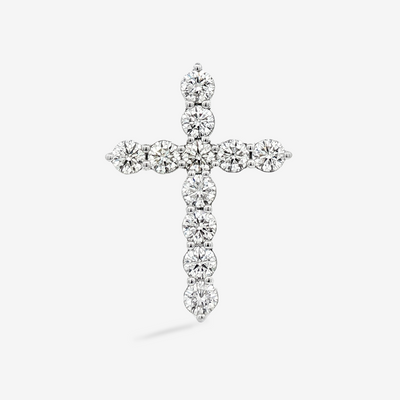 1 Inch 1.70CT Diamond Cross Pendant
