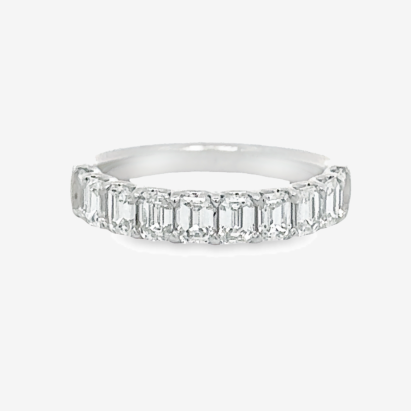 1/2 Way 1.50CT Emerald Cut Diamond Ring
