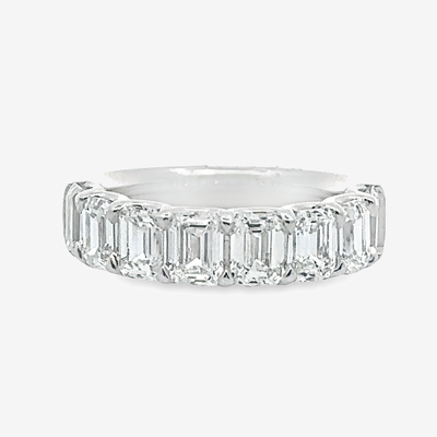 1/2 Way 2.00CT Emerald Cut Diamond Ring