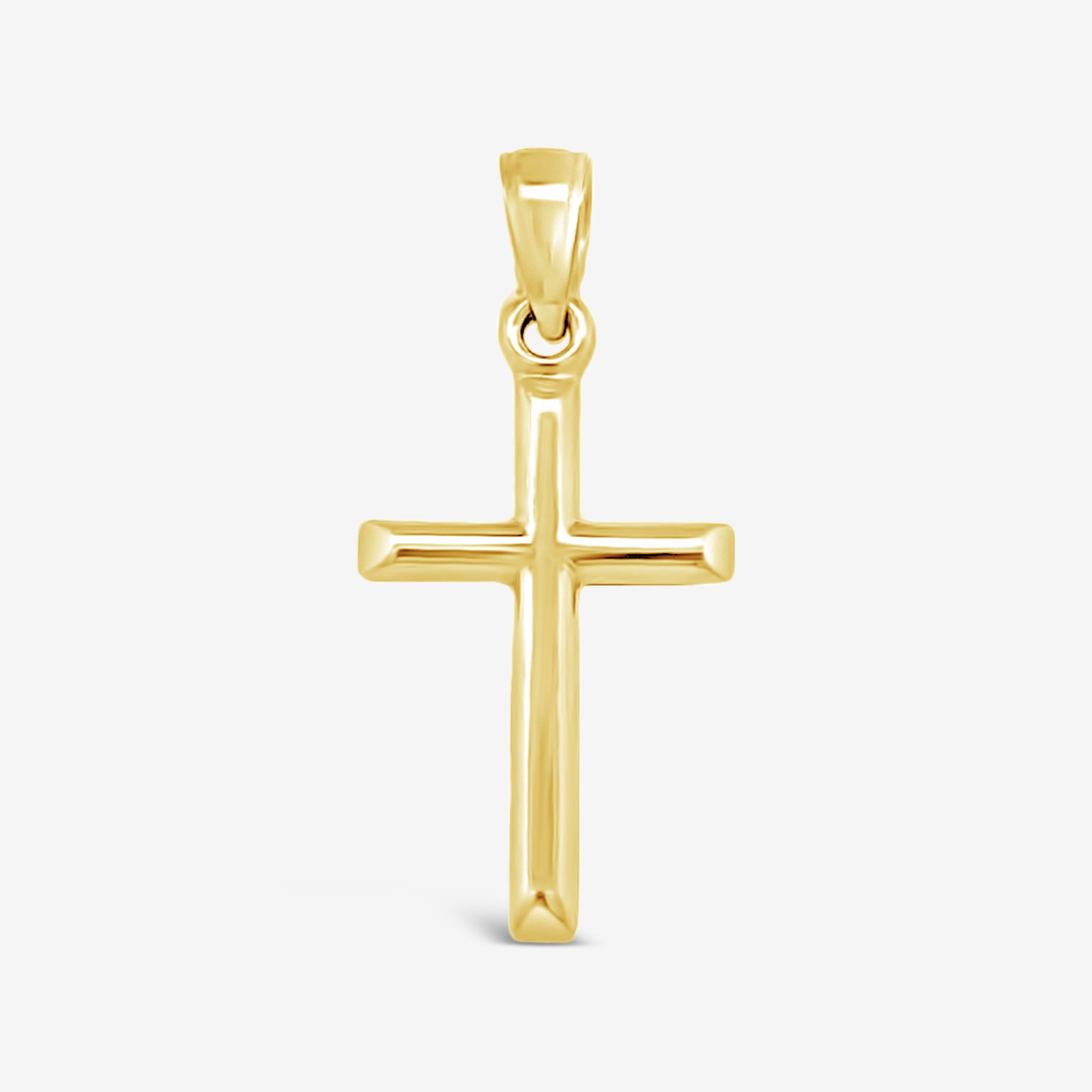 gold cross pendant