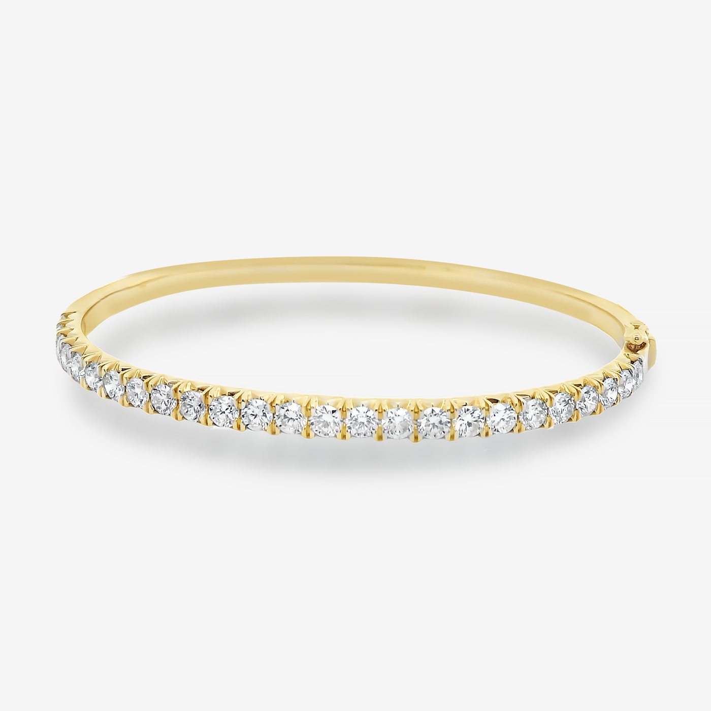 2.65CT Halfway 3MM Diamond Bangle Bracelet