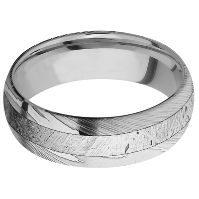 Lashbrook - Damascus + Polish Finish + Titanium