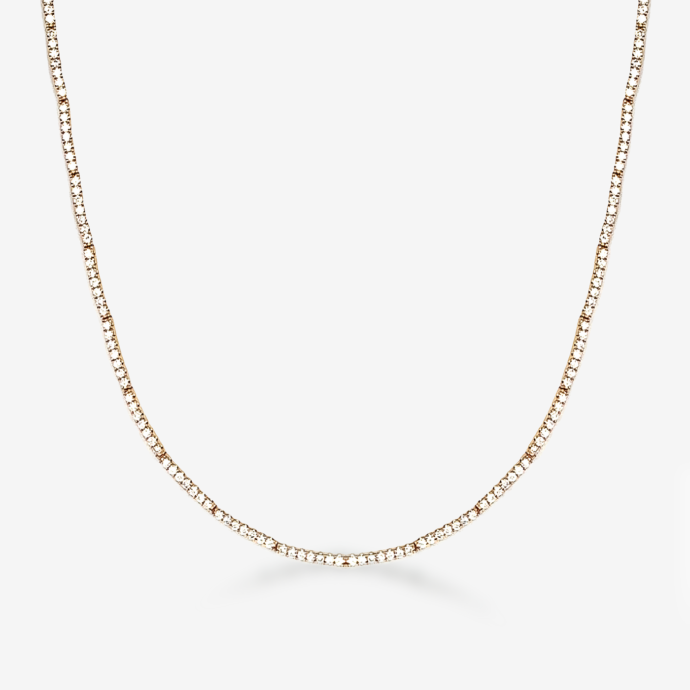 3.00CT Flex-Bar Diamond Tennis Necklace