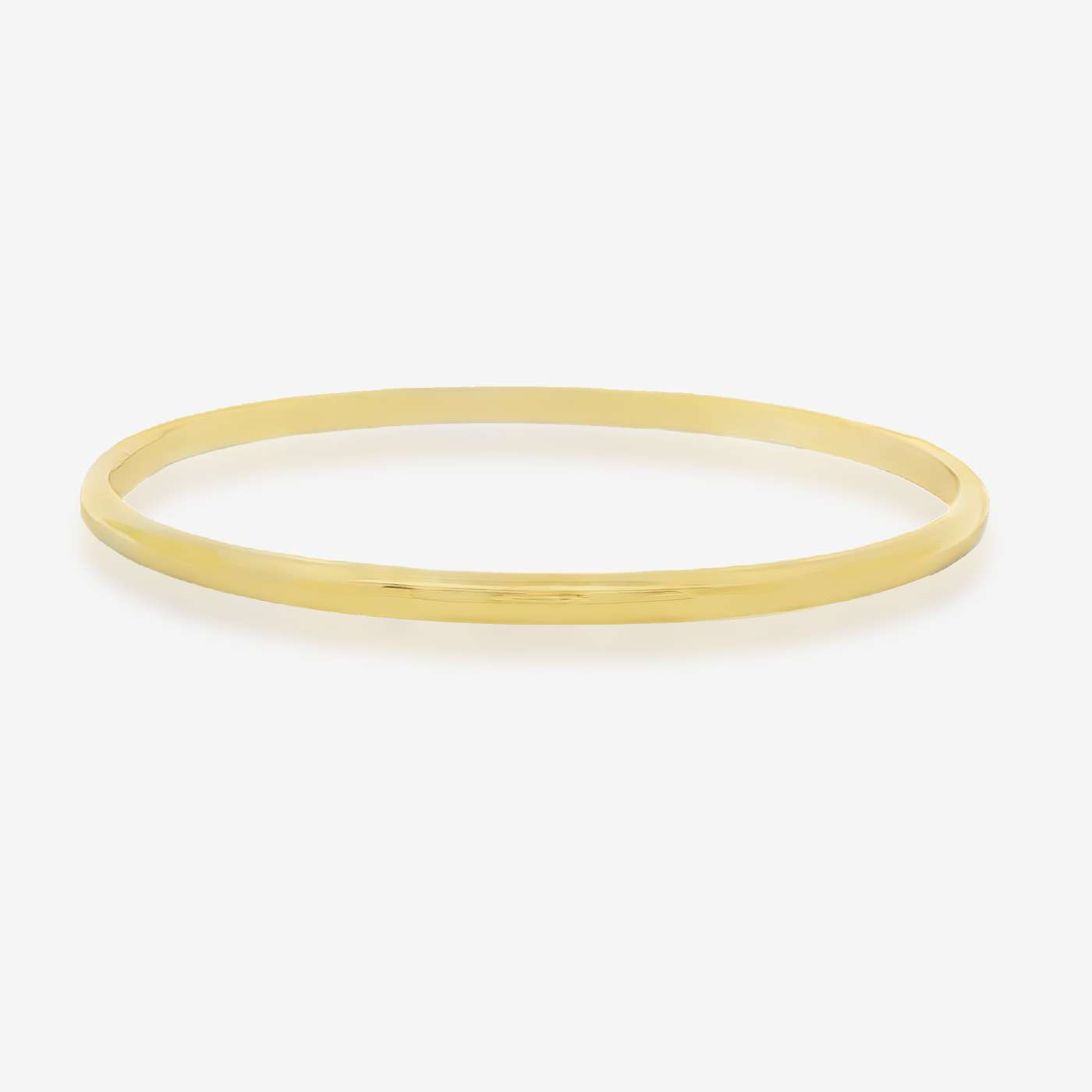 3mm Classic Forever Solid Gold Bangle
