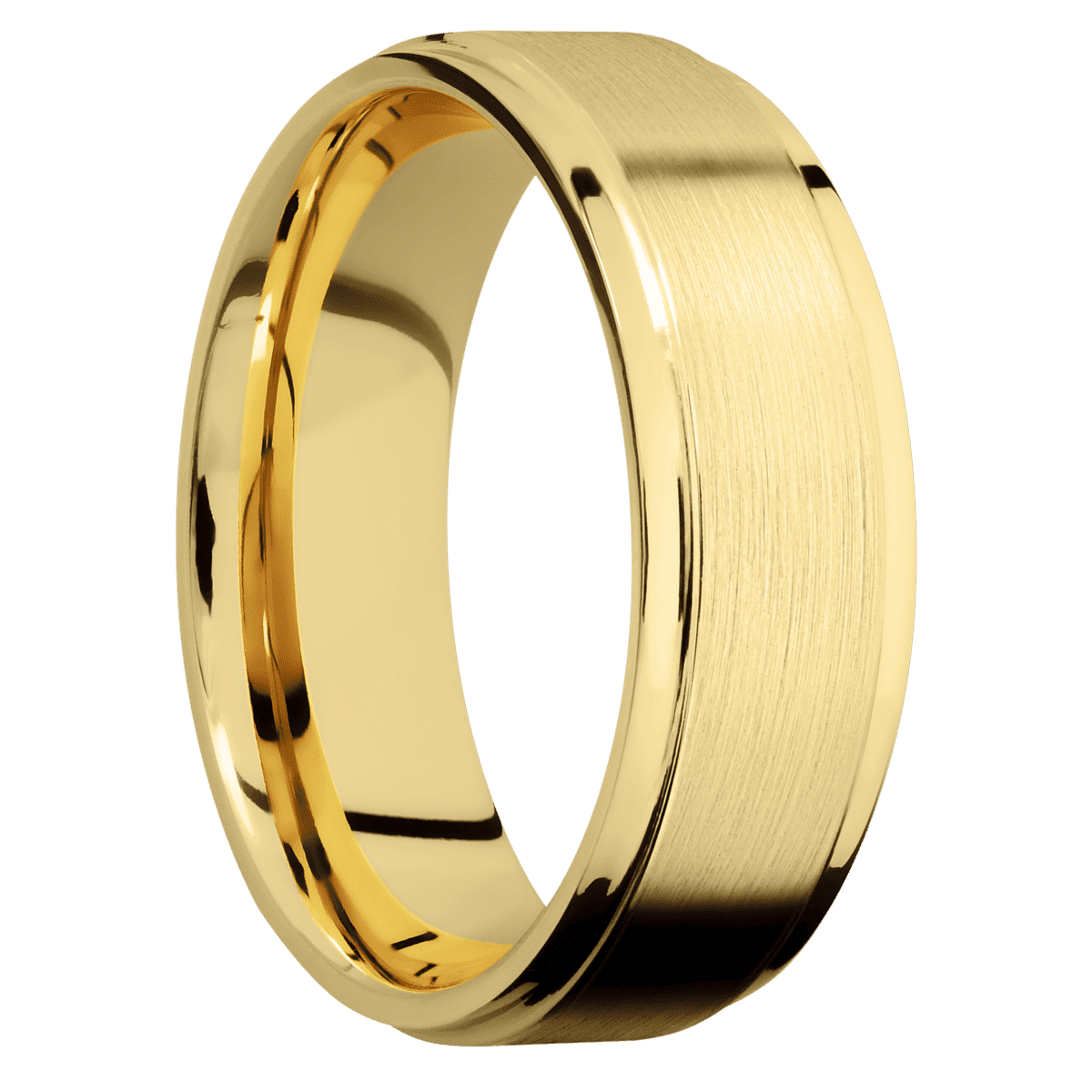Lashbrook - 14K Yellow Gold + Satin , Polish Finish
