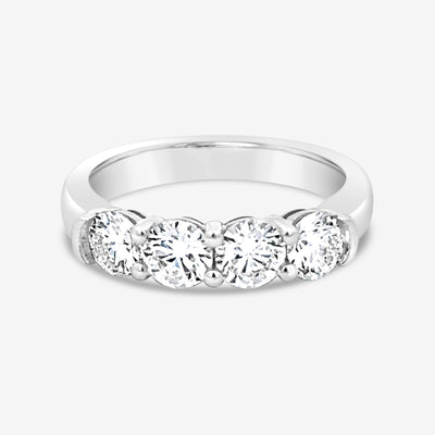 4 Stone 1.34ctw Diamond Ring