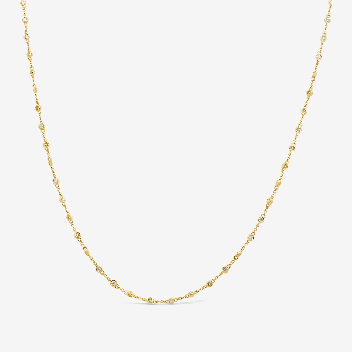 Classic Diamond by the Yard Necklace