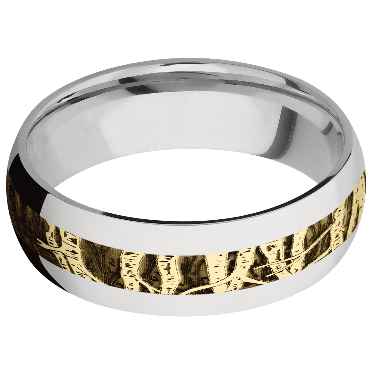 Lashbrook - 14K White Gold + Polish Finish