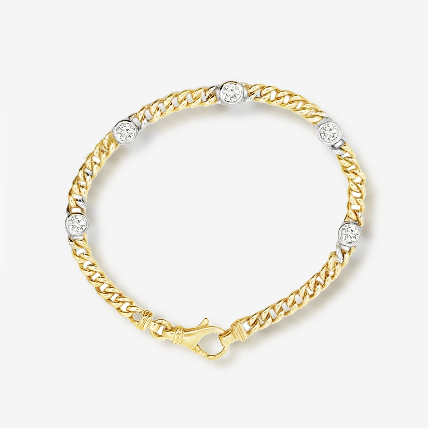 Havana Link 0.70CT Diamond Bracelet