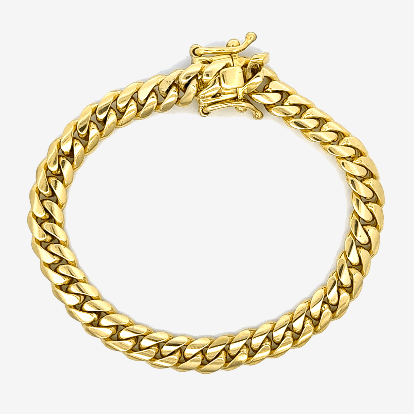 Solid 8mm Miami Cuban Link 8
