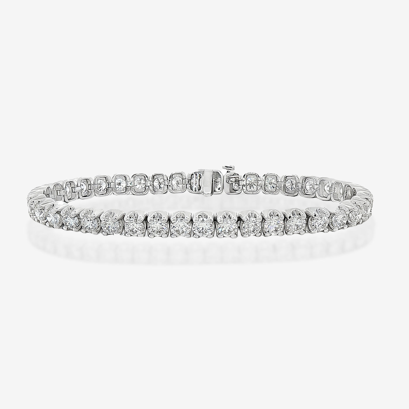 Crown Tennis Bracelet
