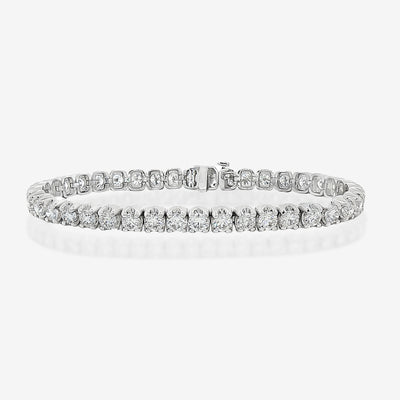 Crown Tennis Bracelet