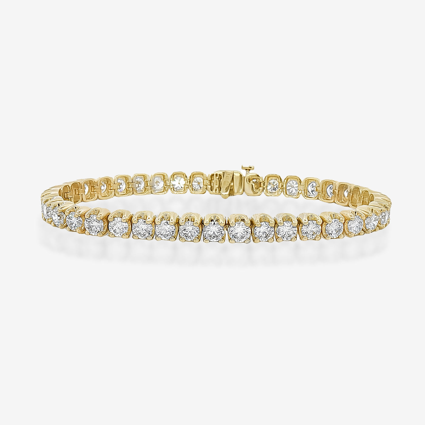 Crown Tennis Bracelet
