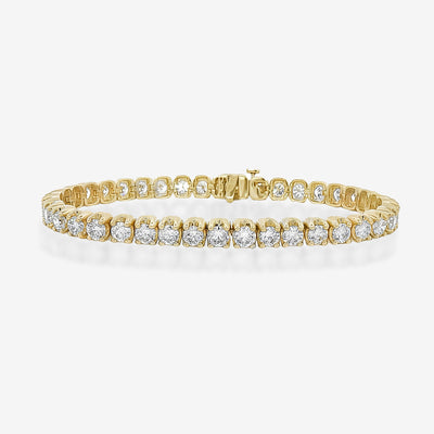 Crown Tennis Bracelet