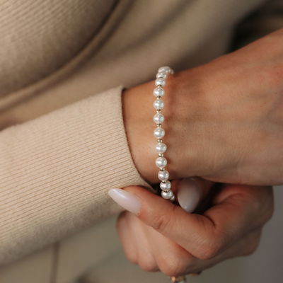 Bead It Collection 4.5-5MM Pearl Wrap Bracelet