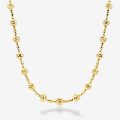 Bright Cut Bead It Collection Necklace