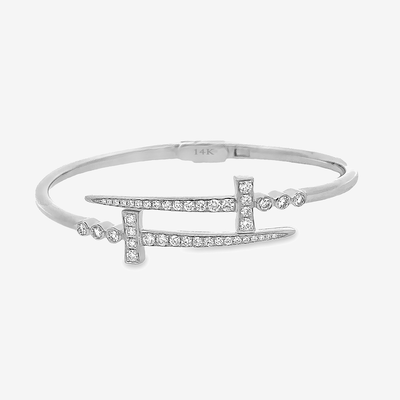 sword themed bangle bracelet