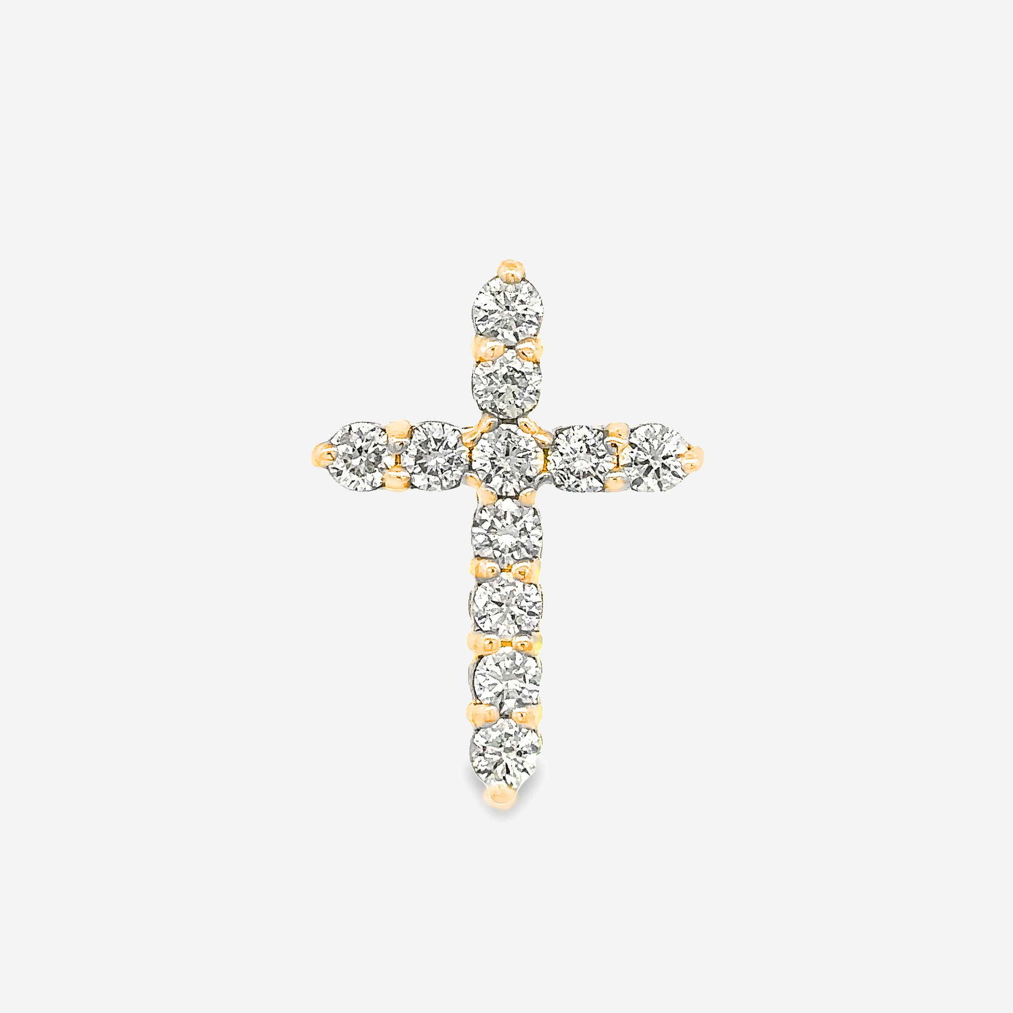 diamond cross pendant