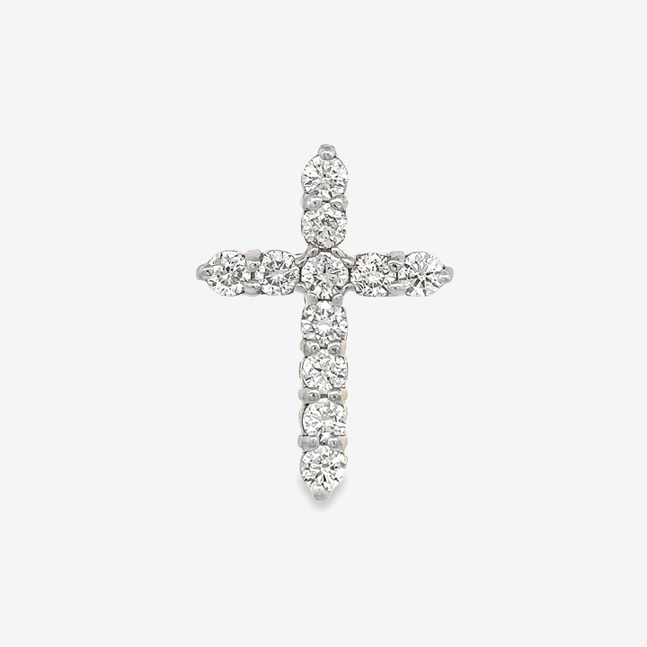 Classic 2.05ct Diamond Cross Pendant – Mavilo