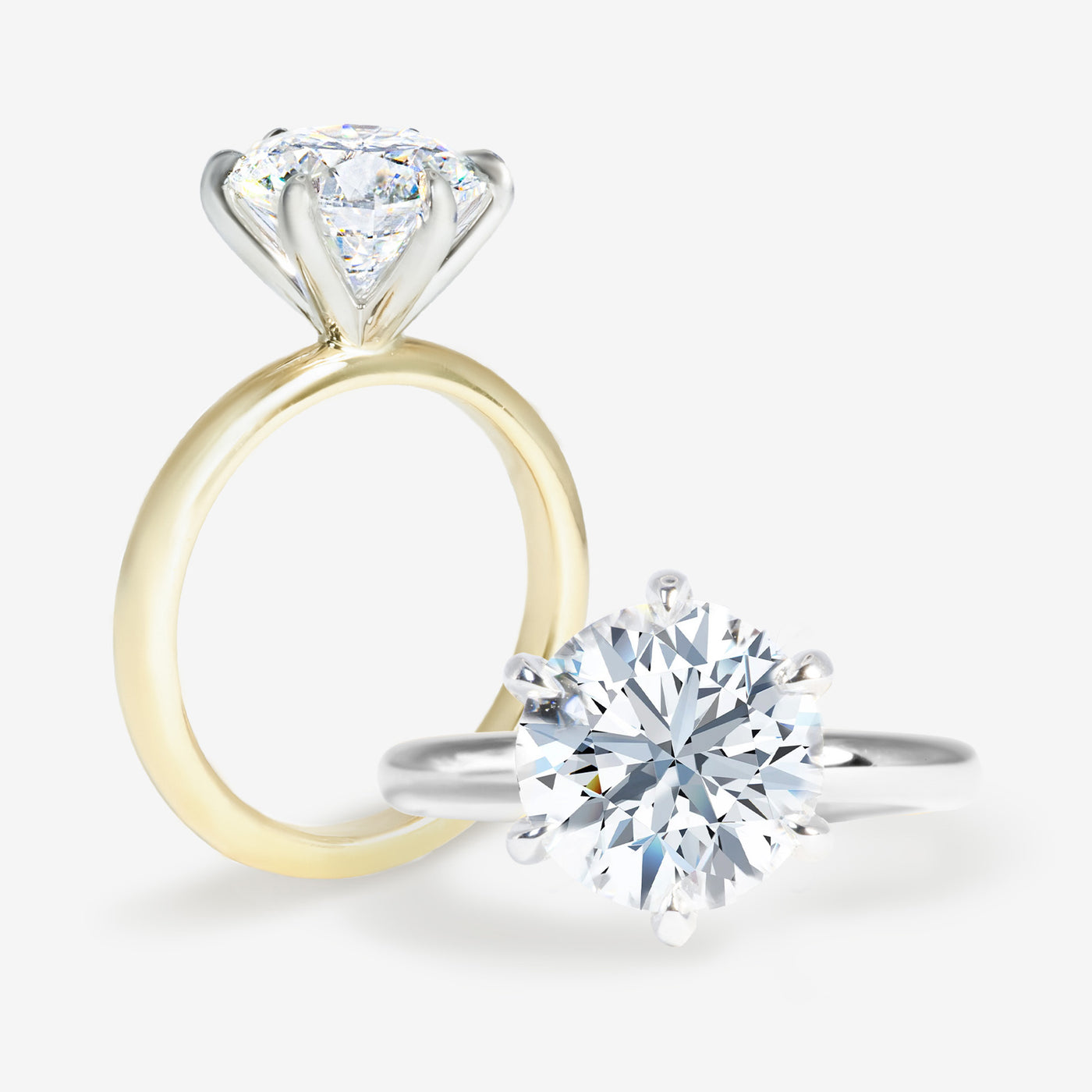 Classic 6 - Round Engagement Ring
