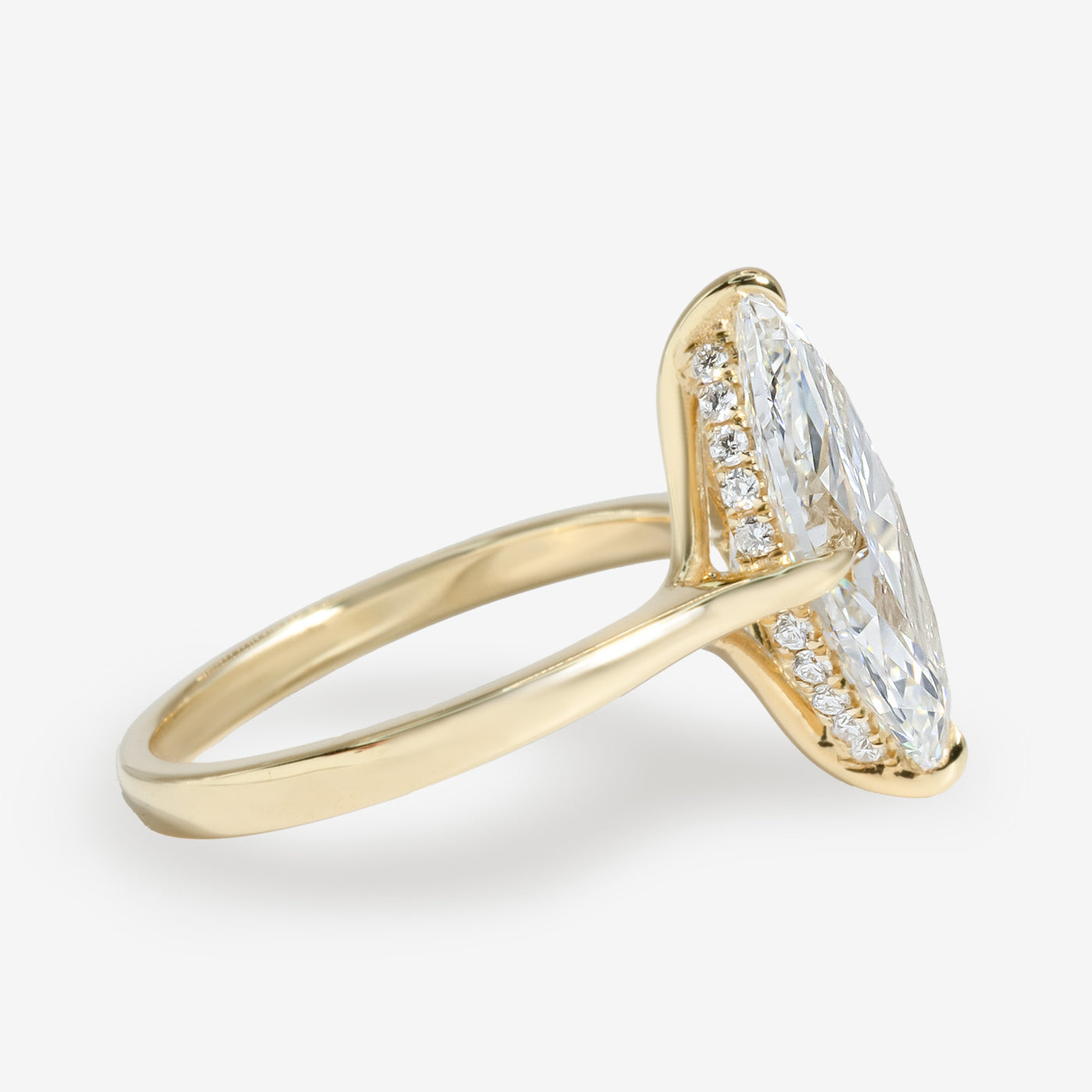 Compass Spirit Solitaire - Marquise Engagement Ring