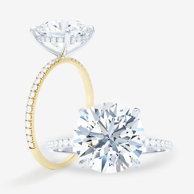 Delicate - Round Engagement Ring
