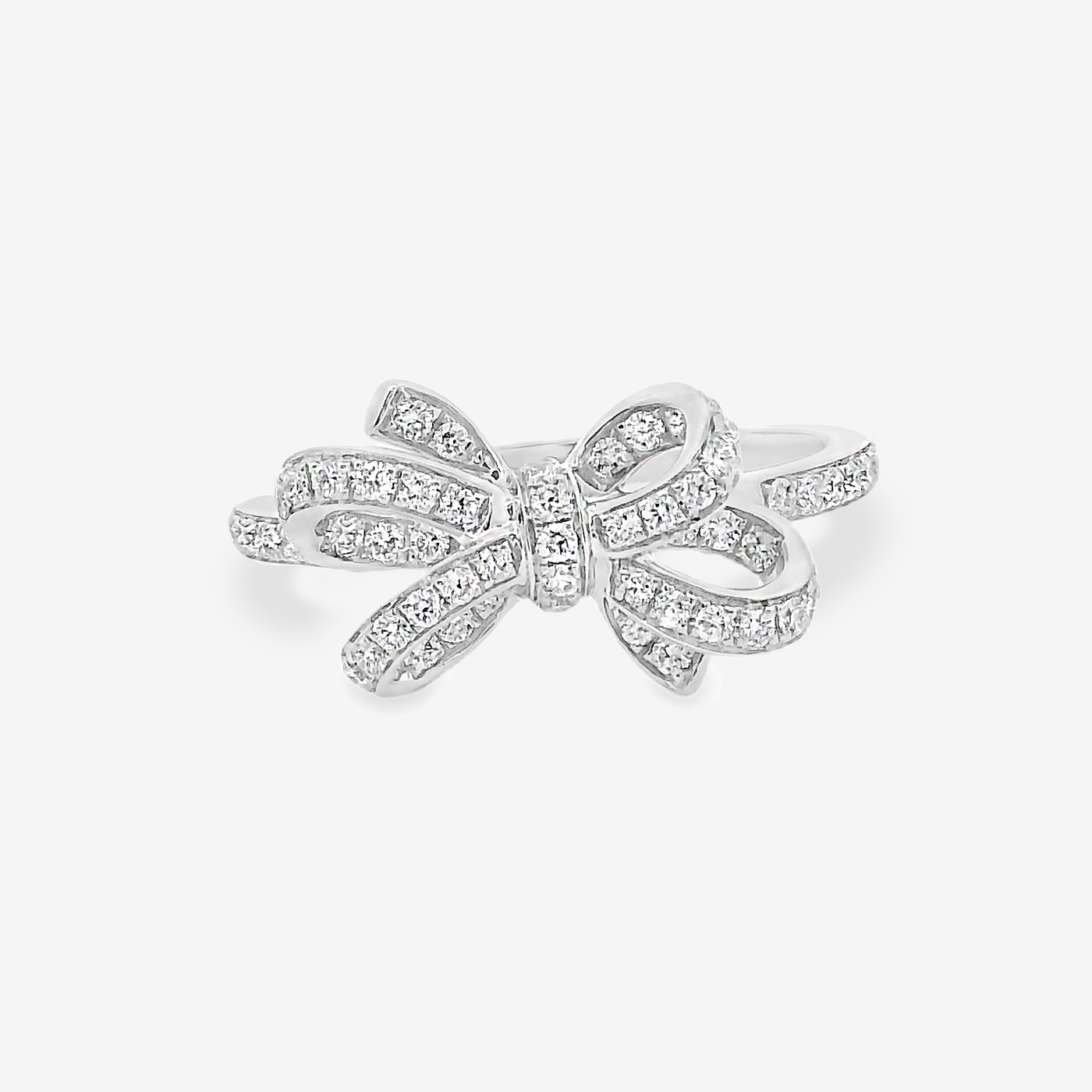 Diamond Bow Ring