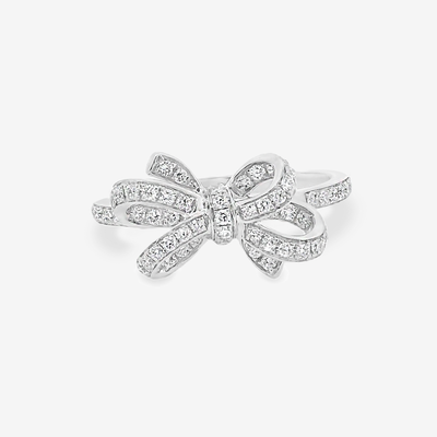 Diamond Bow Ring
