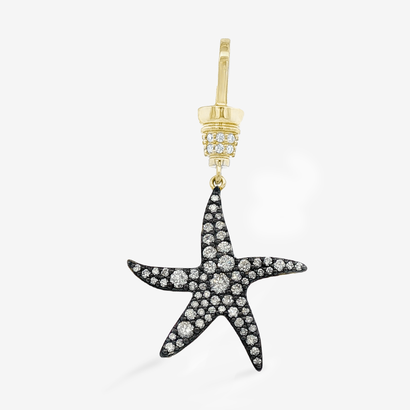 Diamond Sea Star Charm