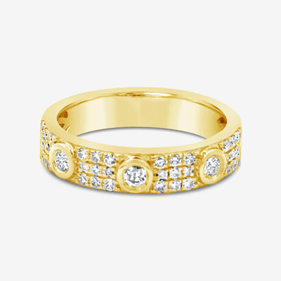 pave diamond ring