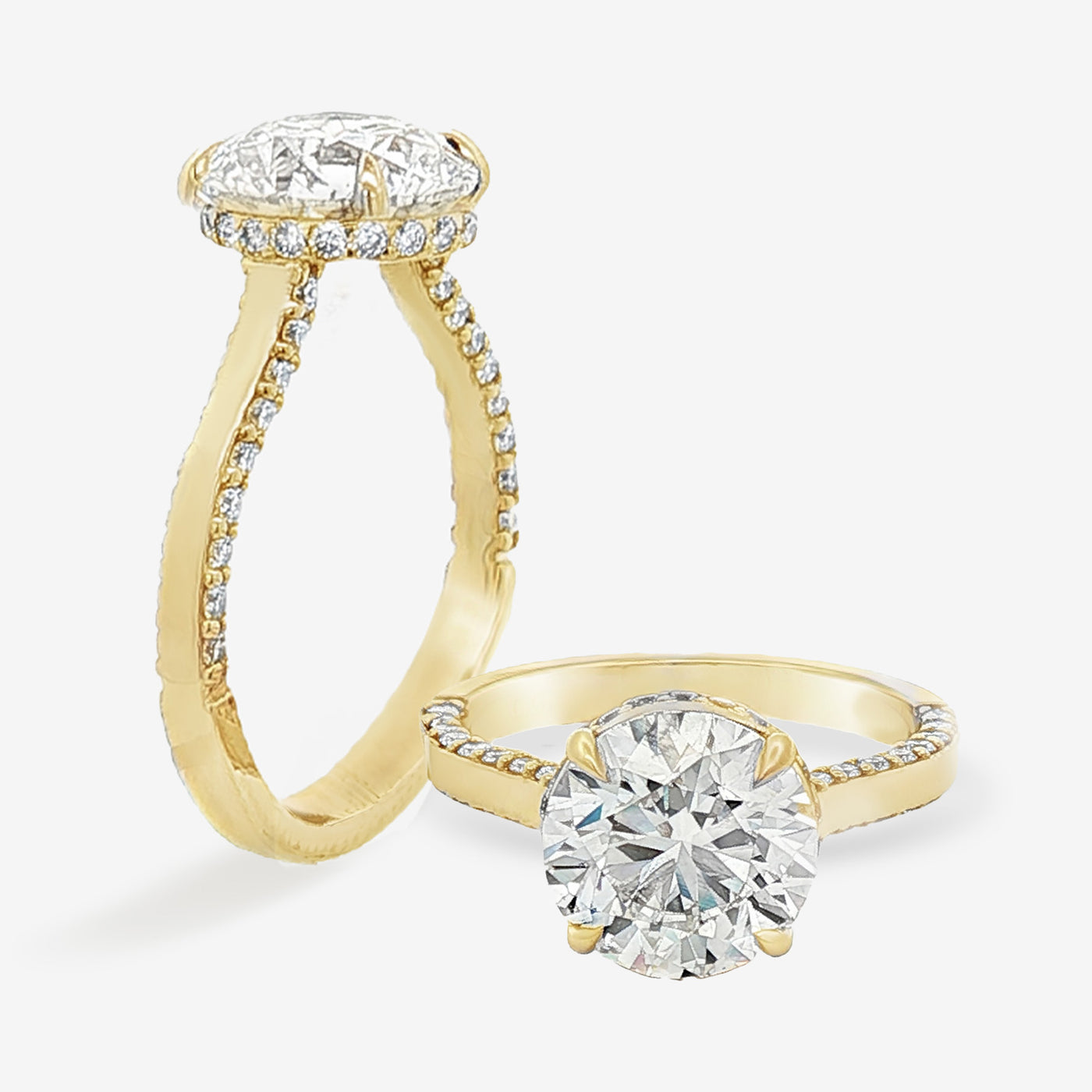 Everly - Round Engagement Ring