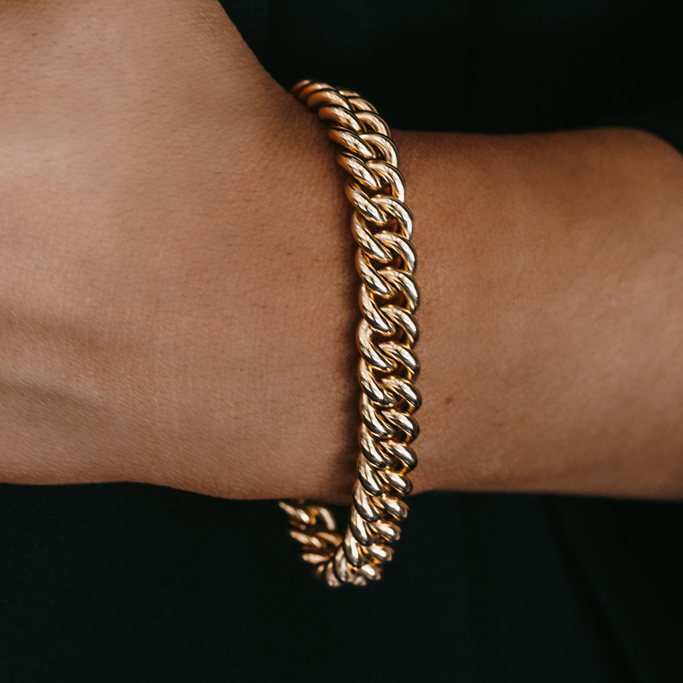 Gold Havana Link Bracelet
