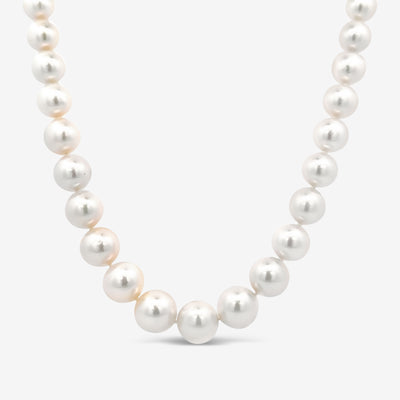 graduated south sea pearl necklace