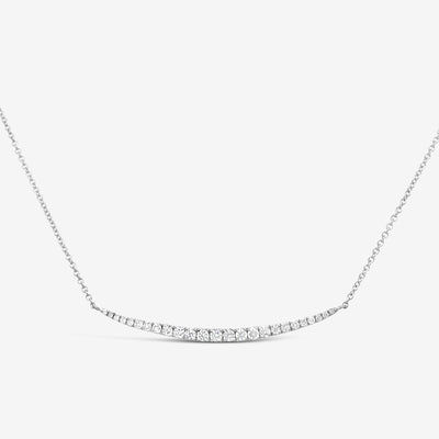 diamond bar necklace