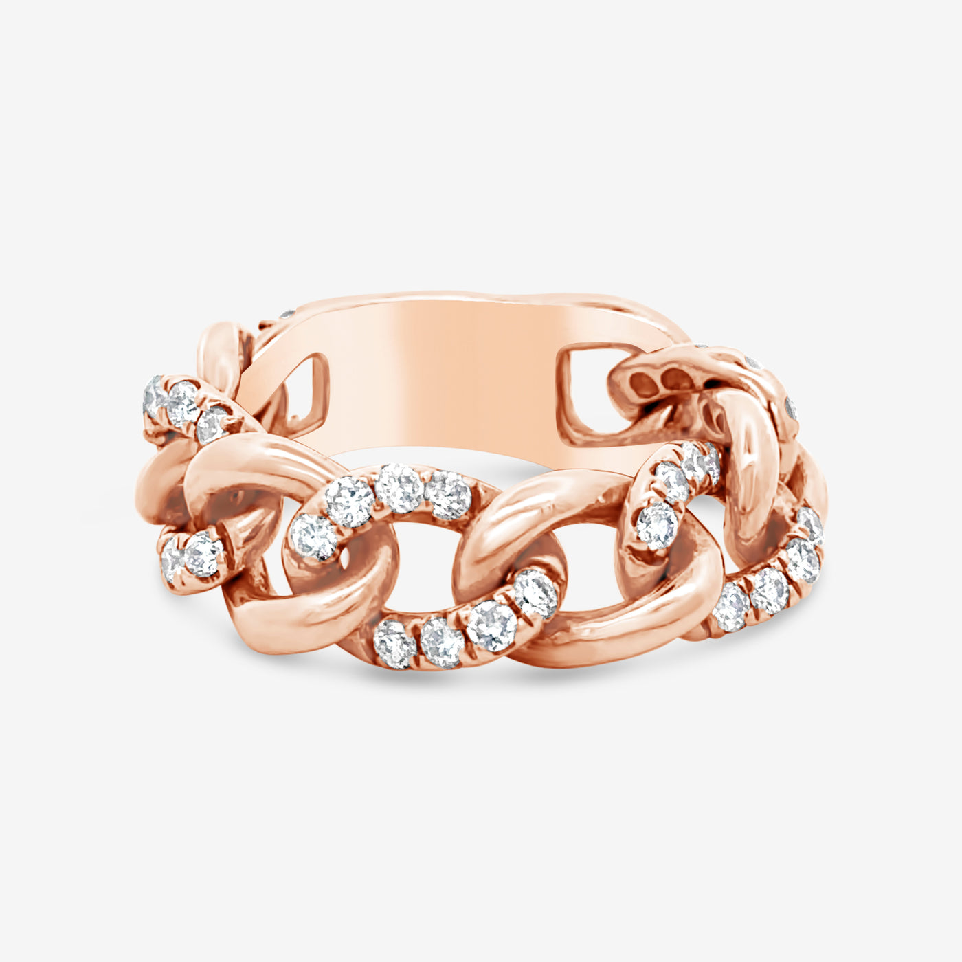 Havana Link Flexible Diamond Ring