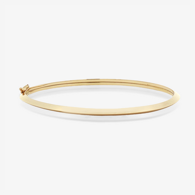 Knife Edge Bangle Bracelet
