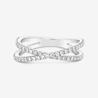 diamond x ring