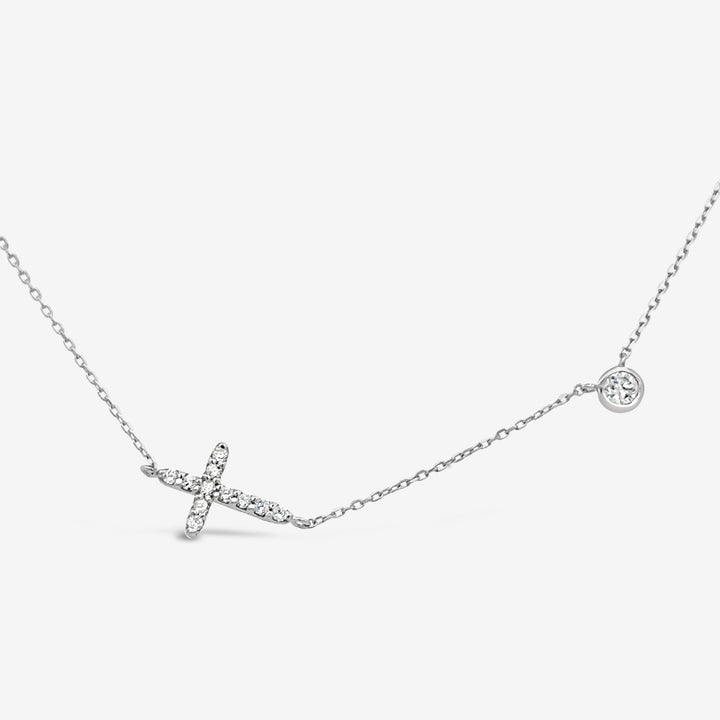 North Star & Horizon Cross Necklace – Mavilo